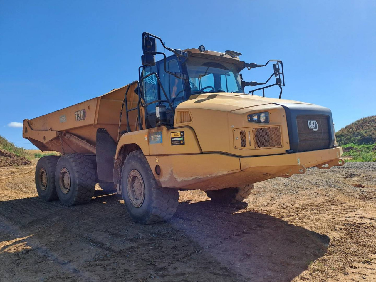 CAT 730 - Articulated dump truck: picture 2 CAT 730 - Articulated dump truck: picture 2