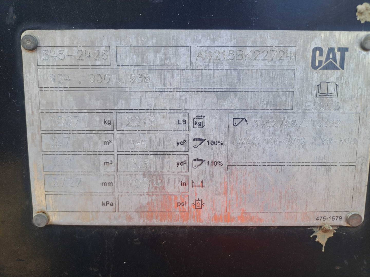 Wheel loader CAT 930M: picture 12 Wheel loader CAT 930M: picture 12