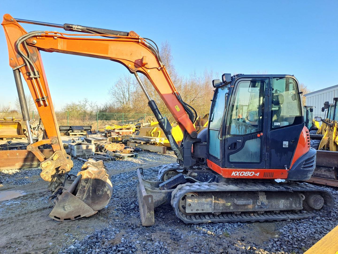 KUBOTA TRACTOR CORPORATION KX080.4 - Crawler excavator: picture 1 KUBOTA TRACTOR CORPORATION KX080.4 - Crawler excavator: picture 1