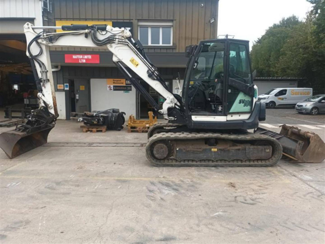 YANMAR SV100 - Crawler excavator: picture 1 YANMAR SV100 - Crawler excavator: picture 1