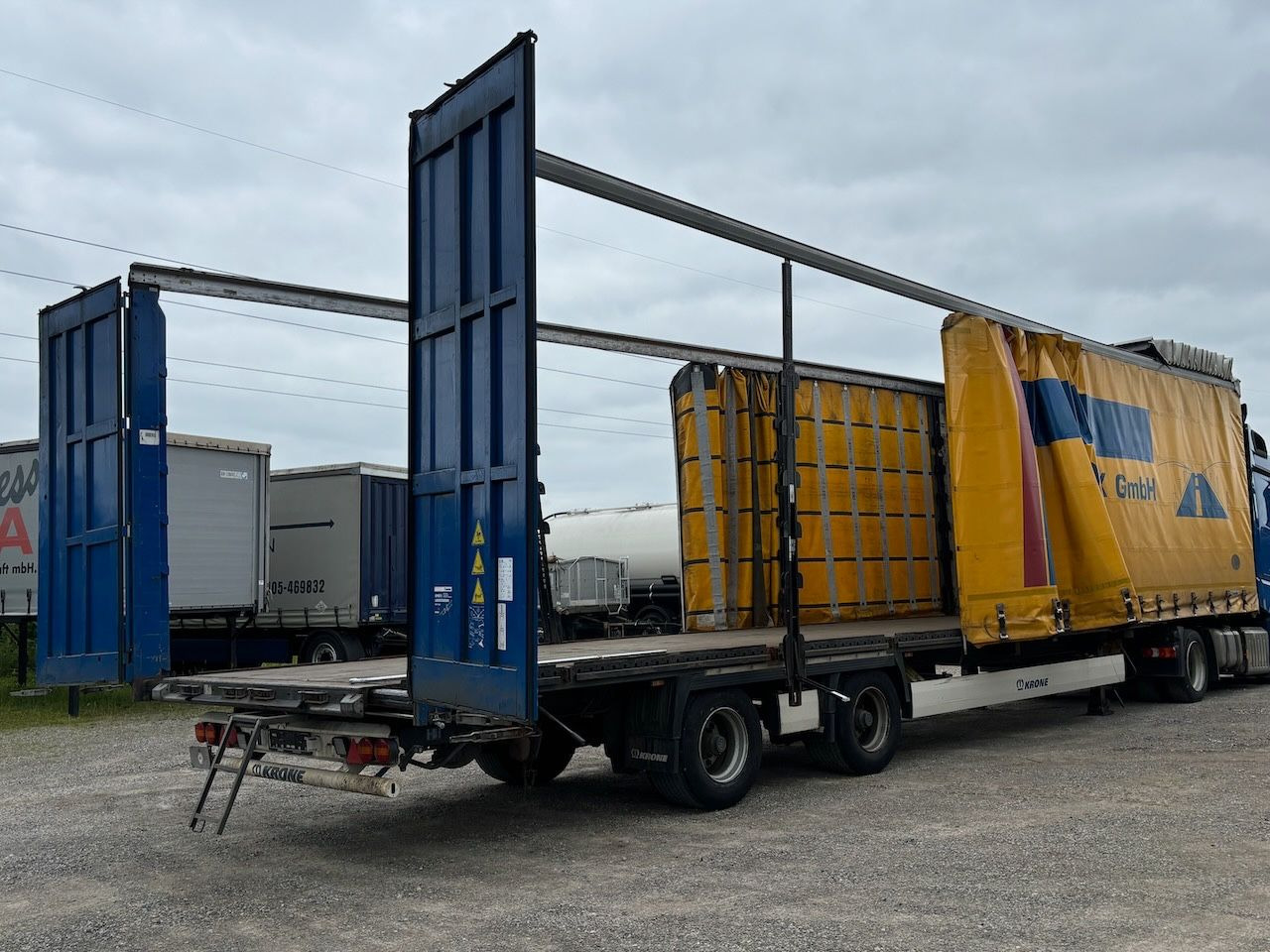 Krone Mega, Hubdach, verbreiterterbar - Curtainsider semi-trailer: picture 5 Krone Mega, Hubdach, verbreiterterbar - Curtainsider semi-trailer: picture 5