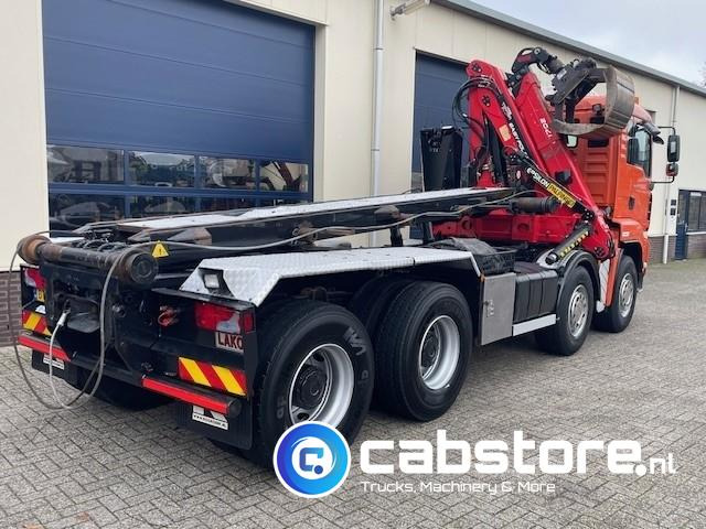 MAN TGA 41.440 8X4 BB Palfinger Epsilon Z-Kraan bouwjaar 2011 + NCH 30 Ton's Kabel-containersyteem - Handgeschakeld - Bouwjaar 2007 - Km 582.782 - Crane truck: picture 4 MAN TGA 41.440 8X4 BB Palfinger Epsilon Z-Kraan bouwjaar 2011 + NCH 30 Ton's Kabel-containersyteem - Handgeschakeld - Bouwjaar 2007 - Km 582.782 - Crane truck: picture 4