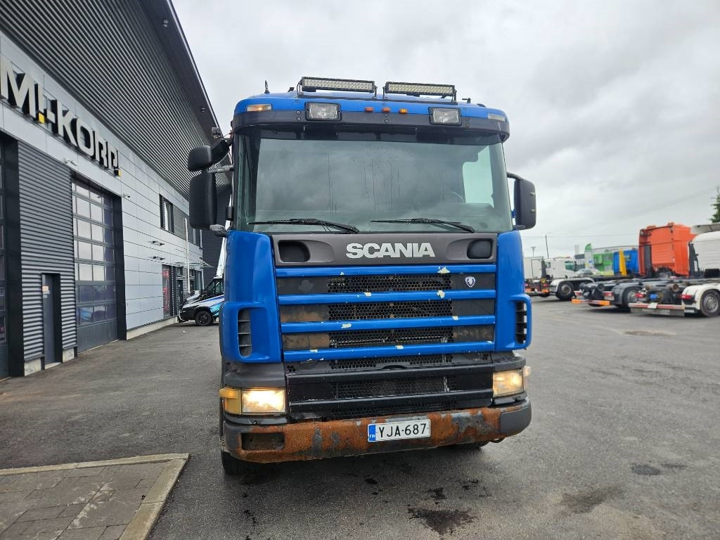 Scania R164 6m taittokoukku  - Hook lift truck: picture 2 Scania R164 6m taittokoukku  - Hook lift truck: picture 2