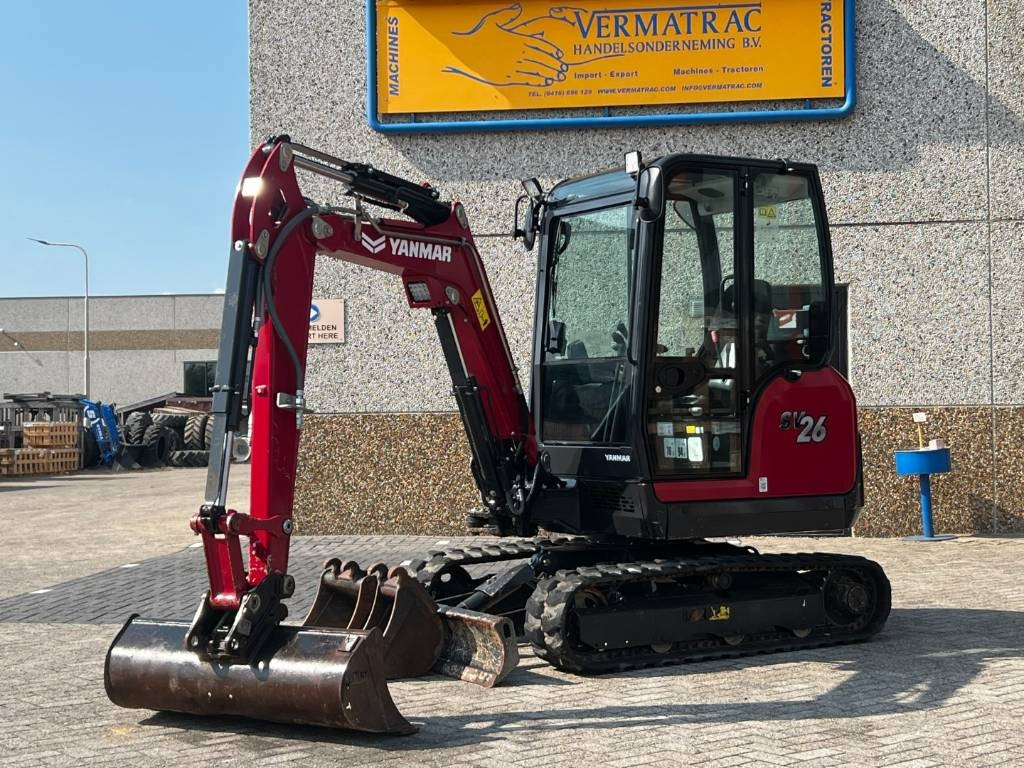 Yanmar SV26, quick bucket release, 294 hours, 2022!  - Mini excavator: picture 1 Yanmar SV26, quick bucket release, 294 hours, 2022!  - Mini excavator: picture 1