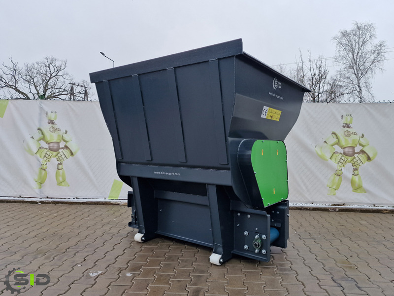 SID EINSTREUGERÄT MIT BAND / FUTTERVERTEILER / Bedding Bucket / Pailleuse 1,0m 0,8m3 - Loader bucket for Agricultural machinery: picture 1 SID EINSTREUGERÄT MIT BAND / FUTTERVERTEILER / Bedding Bucket / Pailleuse 1,0m 0,8m3 - Loader bucket for Agricultural machinery: picture 1