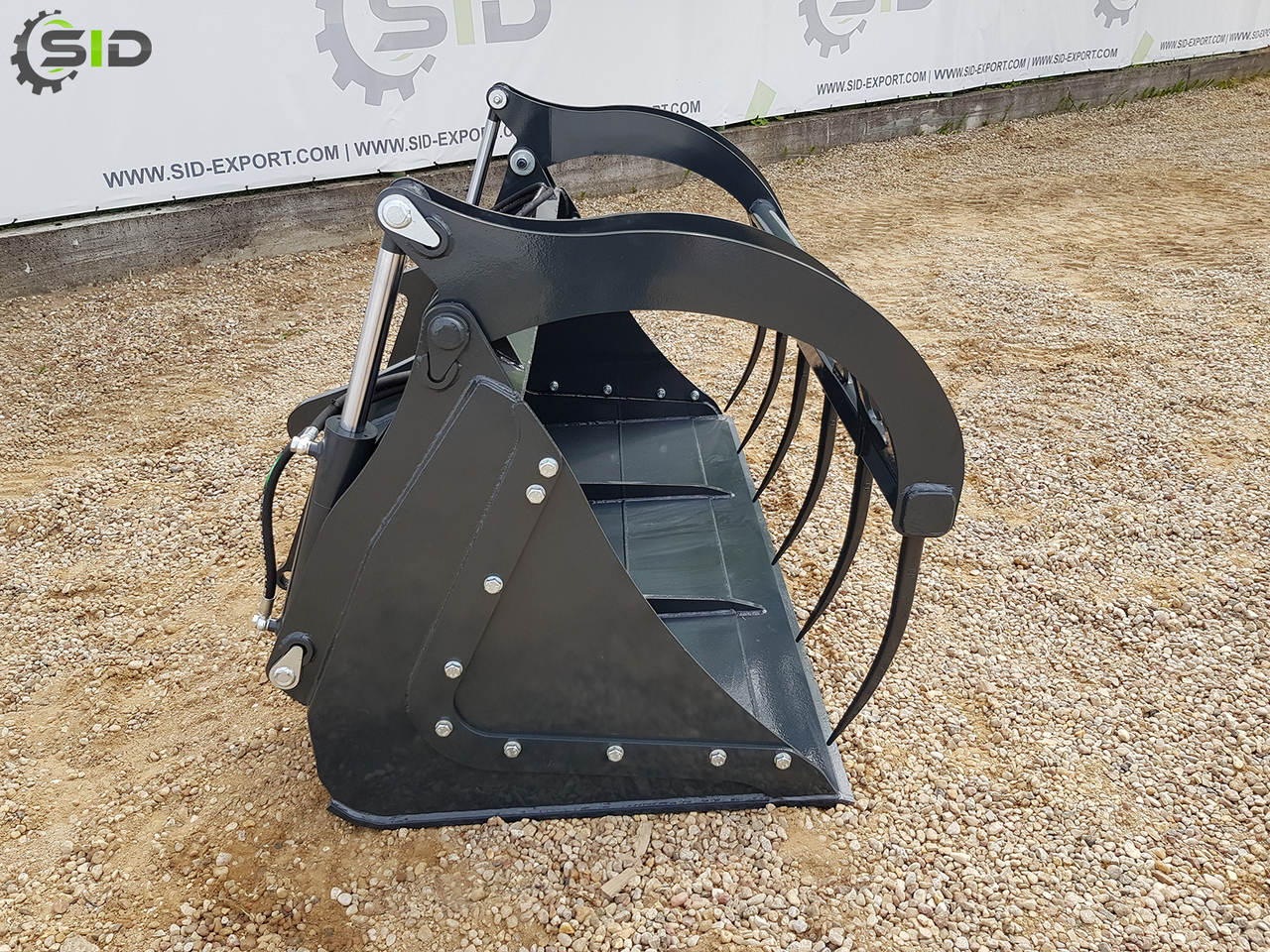 SID KROKODILSCHAUFEL GESCHMIEDETE ZINKEN XXL / Crocodile grab bucket forged tines XXL 1,8 m SID - Silage equipment: picture 4 SID KROKODILSCHAUFEL GESCHMIEDETE ZINKEN XXL / Crocodile grab bucket forged tines XXL 1,8 m SID - Silage equipment: picture 4