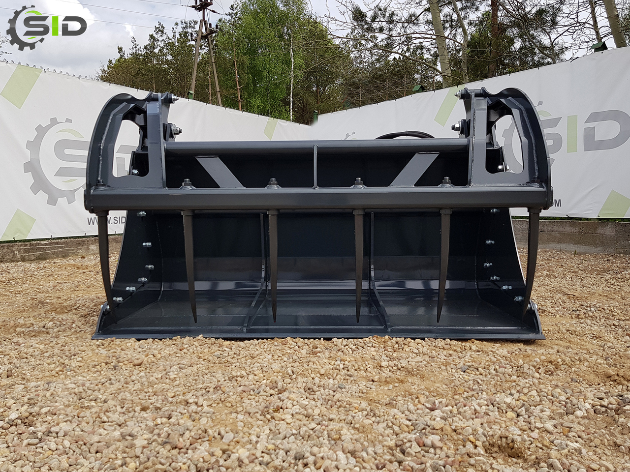 SID KROKODILSCHAUFEL GESCHMIEDETE ZINKEN XXL / Crocodile grab bucket forged tines XXL 1,8 m SID - Silage equipment: picture 2 SID KROKODILSCHAUFEL GESCHMIEDETE ZINKEN XXL / Crocodile grab bucket forged tines XXL 1,8 m SID - Silage equipment: picture 2