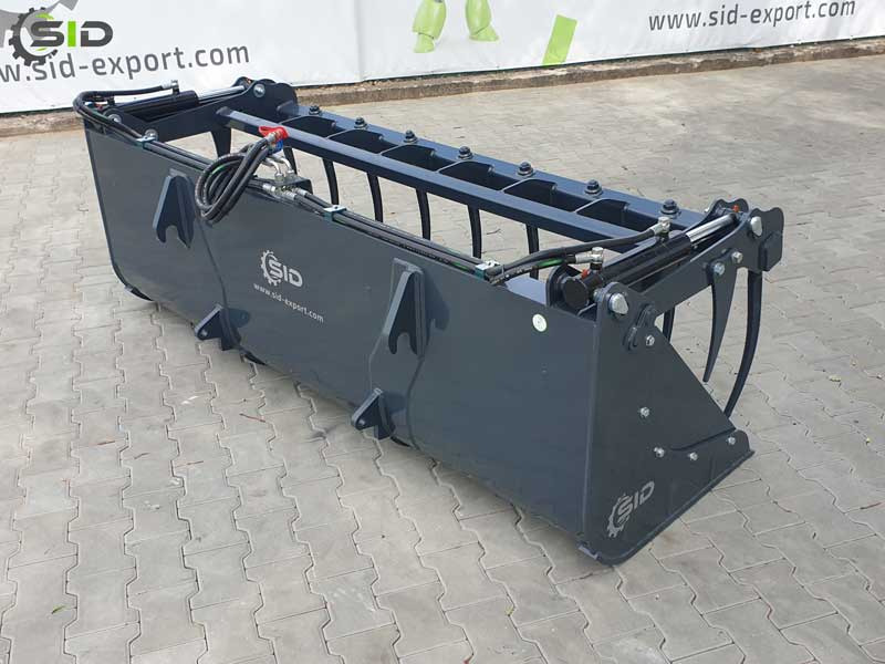 SID KROKODILSCHAUFEL M Greifschaufel / Godet Crocodile BMS  M / Crocodile grab bucket forged tines M 1,4 M - Clamshell bucket for Clamshell bucket: picture 3 SID KROKODILSCHAUFEL M Greifschaufel / Godet Crocodile BMS  M / Crocodile grab bucket forged tines M 1,4 M - Clamshell bucket for Clamshell bucket: picture 3