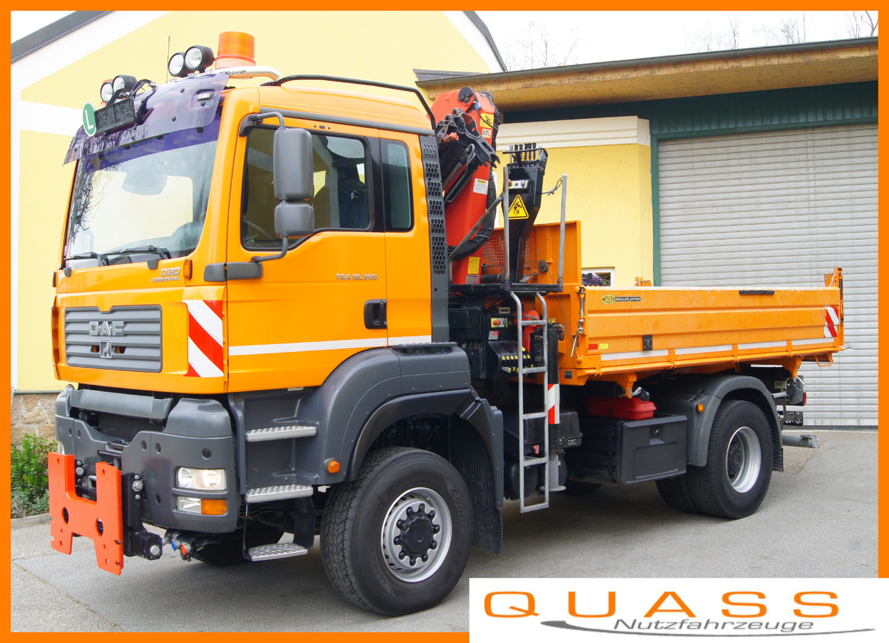 MAN TGA 18.350 BL 4x4/Euro4/TÜV/PK 9501/Winterdienst - Crane truck: picture 1 MAN TGA 18.350 BL 4x4/Euro4/TÜV/PK 9501/Winterdienst - Crane truck: picture 1