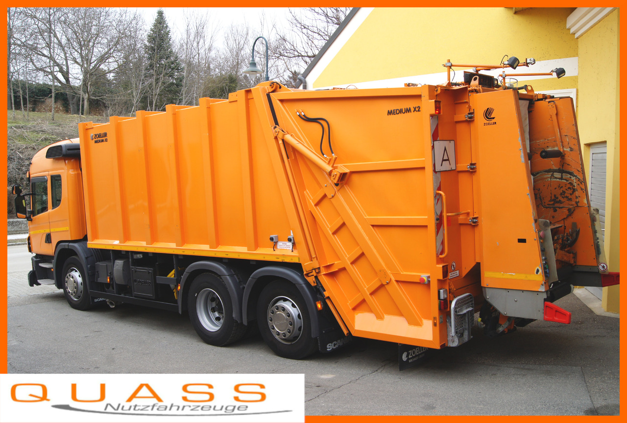 Scania P280 6x2-2/Euro6/ZOELLER MEDIUM X2 C21 Variopress - Refuse truck: picture 1 Scania P280 6x2-2/Euro6/ZOELLER MEDIUM X2 C21 Variopress - Refuse truck: picture 1