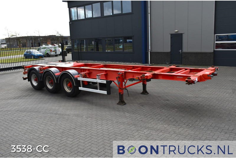 Burg BPO 12-27 CCXGX-00 TANK CHASSIS | 20-30ft *  3800 Kg * NL TRAILER - Container transporter/ Swap body semi-trailer: picture 4 Burg BPO 12-27 CCXGX-00 TANK CHASSIS | 20-30ft *  3800 Kg * NL TRAILER - Container transporter/ Swap body semi-trailer: picture 4