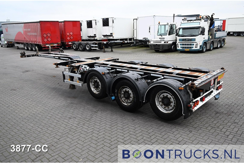 D-Tec FLEXITRAILER LS | 2x20-30-40-45ft HC * 2x LIFT AXLE * BPW / DISC * 2x EXTENDABLE - Container transporter/ Swap body semi-trailer: picture 3 D-Tec FLEXITRAILER LS | 2x20-30-40-45ft HC * 2x LIFT AXLE * BPW / DISC * 2x EXTENDABLE - Container transporter/ Swap body semi-trailer: picture 3