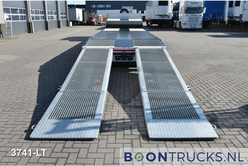 New Low loader semi-trailer Faymonville MAX TRAILER 100 F-S43-1AAF NEW / UNUSED | 450 cm EXTENDABLE * 86cm HEIGHT * HYDR RAMPS * TRACKING AXLE: picture 8