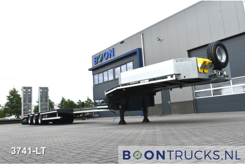 New Low loader semi-trailer Faymonville MAX TRAILER 100 F-S43-1AAF NEW / UNUSED | 450 cm EXTENDABLE * 86cm HEIGHT * HYDR RAMPS * TRACKING AXLE: picture 11