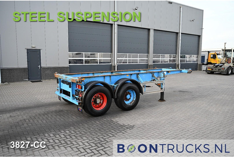 KOHLER CS 20/2 CHASSIS | 20ft * STEEL SUSPENSION * SAF / DRUM * 9x AVAILABLE - Container transporter/ Swap body semi-trailer: picture 1 KOHLER CS 20/2 CHASSIS | 20ft * STEEL SUSPENSION * SAF / DRUM * 9x AVAILABLE - Container transporter/ Swap body semi-trailer: picture 1
