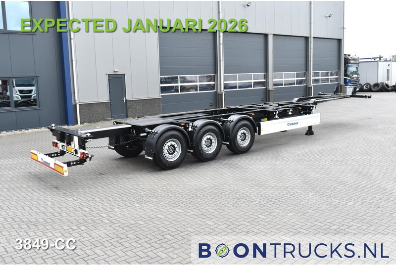 Krone SD BOX LINER NEW / UNREGISTERED | 2x20-40-45ft * LIFT AXLE * DISC BRAKES - Container transporter/ Swap body semi-trailer: picture 2 Krone SD BOX LINER NEW / UNREGISTERED | 2x20-40-45ft * LIFT AXLE * DISC BRAKES - Container transporter/ Swap body semi-trailer: picture 2