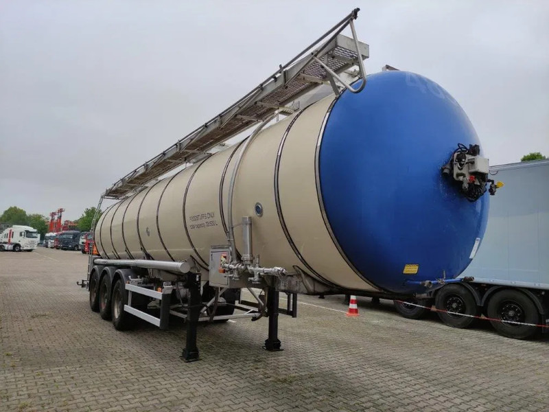 Feldbinder 33500 liter 3 kamer tankoplegger met Unibloc electric pomp - Tanker semi-trailer: picture 5 Feldbinder 33500 liter 3 kamer tankoplegger met Unibloc electric pomp - Tanker semi-trailer: picture 5