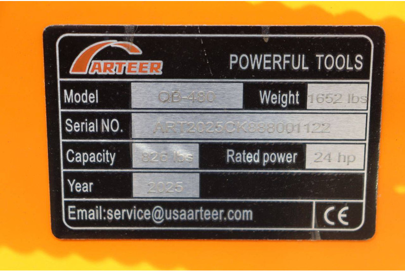 New Crawler loader ARTEER QB-480: picture 18