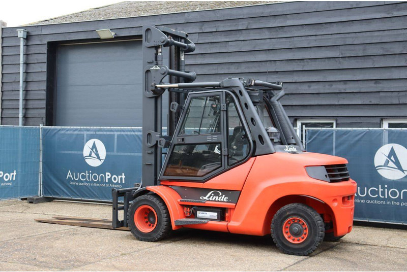 Linde H80D-01/900 - Diesel forklift: picture 3 Linde H80D-01/900 - Diesel forklift: picture 3