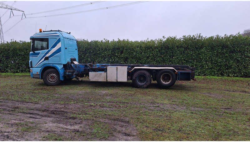 Scania R144 GB 6X2 NA 90190 - Container transporter/ Swap body truck: picture 1 Scania R144 GB 6X2 NA 90190 - Container transporter/ Swap body truck: picture 1