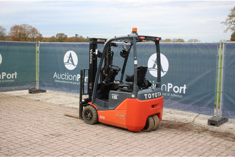 Toyota 8FBE15T - Electric forklift: picture 3 Toyota 8FBE15T - Electric forklift: picture 3