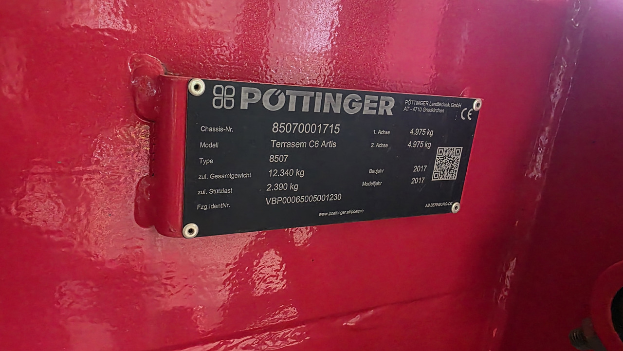 PÖTTINGER Terrasem C6 Artis - Combine seed drill: picture 4 PÖTTINGER Terrasem C6 Artis - Combine seed drill: picture 4