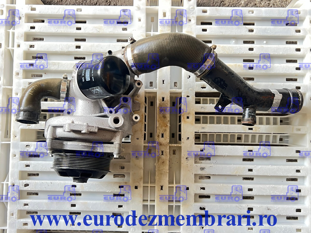 CARCASA POMPA APA + POMPA APA FORD FHR6 GC468505AF - Coolant pump for Truck: picture 1 CARCASA POMPA APA + POMPA APA FORD FHR6 GC468505AF - Coolant pump for Truck: picture 1