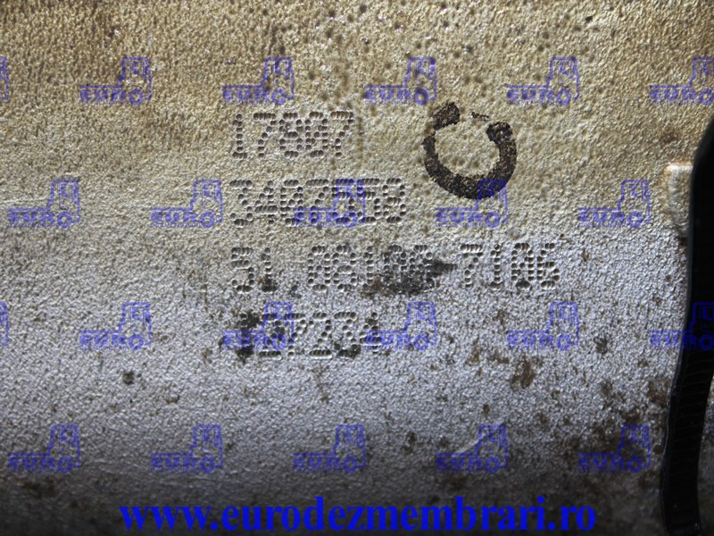 EGR MAN TGA D20 51.08100.7106, 51.08100.7108, 51.08100.7106, 51.08100.7107, 51.08100.7152, 51.08100.7141 - EGR cooler for Truck: picture 2 EGR MAN TGA D20 51.08100.7106, 51.08100.7108, 51.08100.7106, 51.08100.7107, 51.08100.7152, 51.08100.7141 - EGR cooler for Truck: picture 2