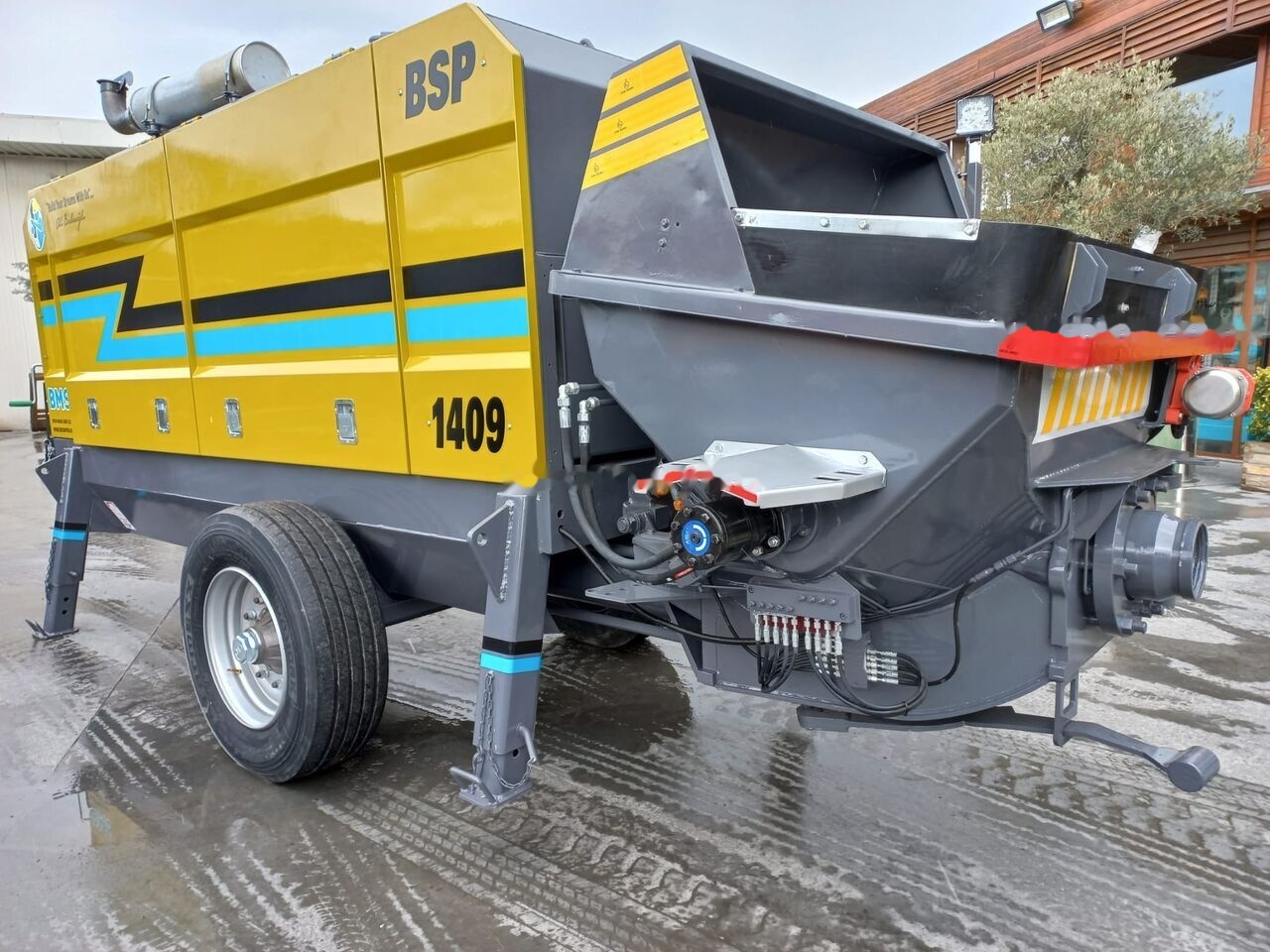 BMS BSP 1409 - Stationary concrete pump: picture 4 BMS BSP 1409 - Stationary concrete pump: picture 4