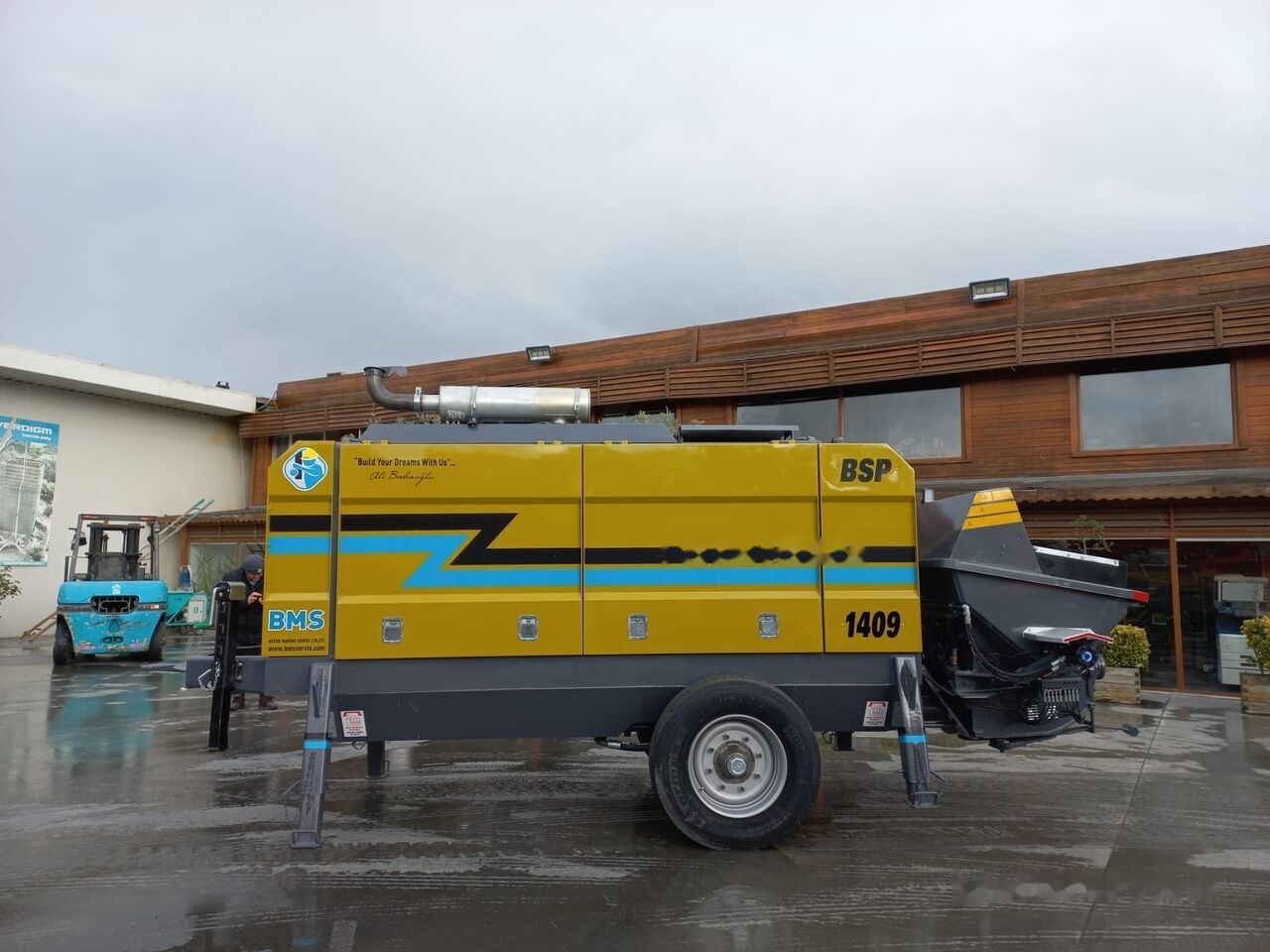 BMS BSP 1409 - Stationary concrete pump: picture 3 BMS BSP 1409 - Stationary concrete pump: picture 3