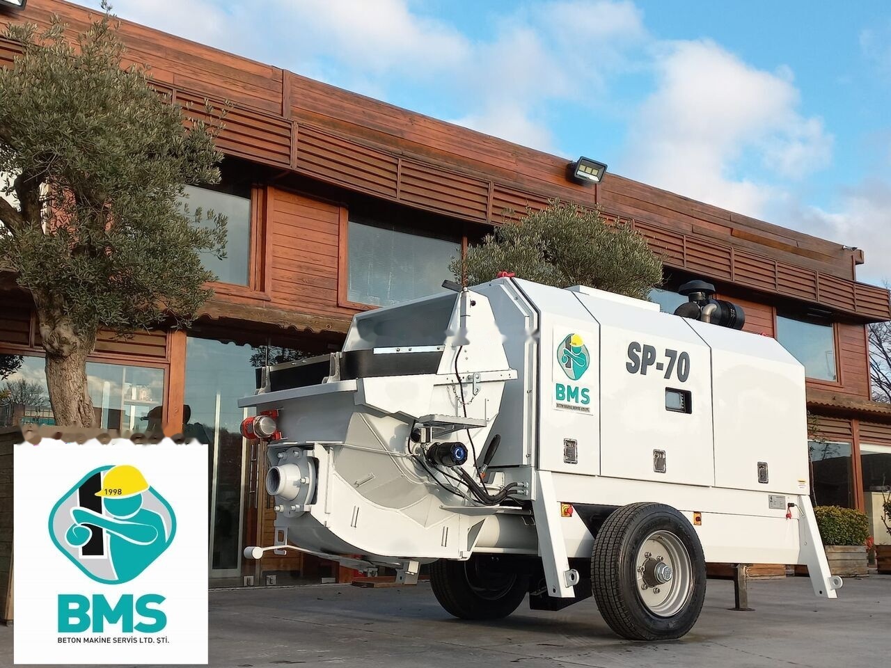 BMS BSP SP70 - Stationary concrete pump: picture 1 BMS BSP SP70 - Stationary concrete pump: picture 1