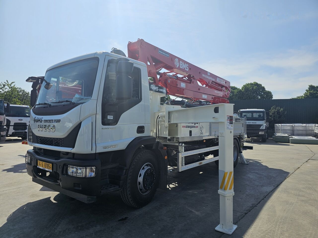 New Concrete pump truck DAF LF 310: picture 22