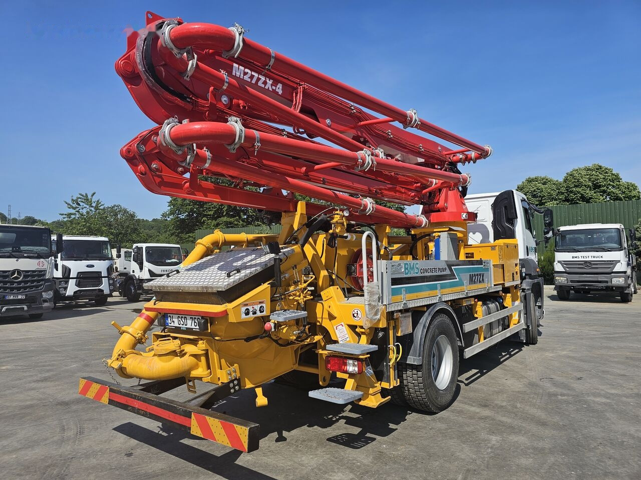 New Concrete pump truck DAF LF 310: picture 8