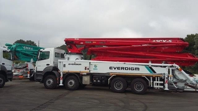 New Concrete pump truck Mercedes-Benz New Everdigm ECP 42 CX 5 ECP 42 CX5 on chassis: picture 9 New Concrete pump truck Mercedes-Benz New Everdigm ECP 42 CX 5 ECP 42 CX5 on chassis: picture 9