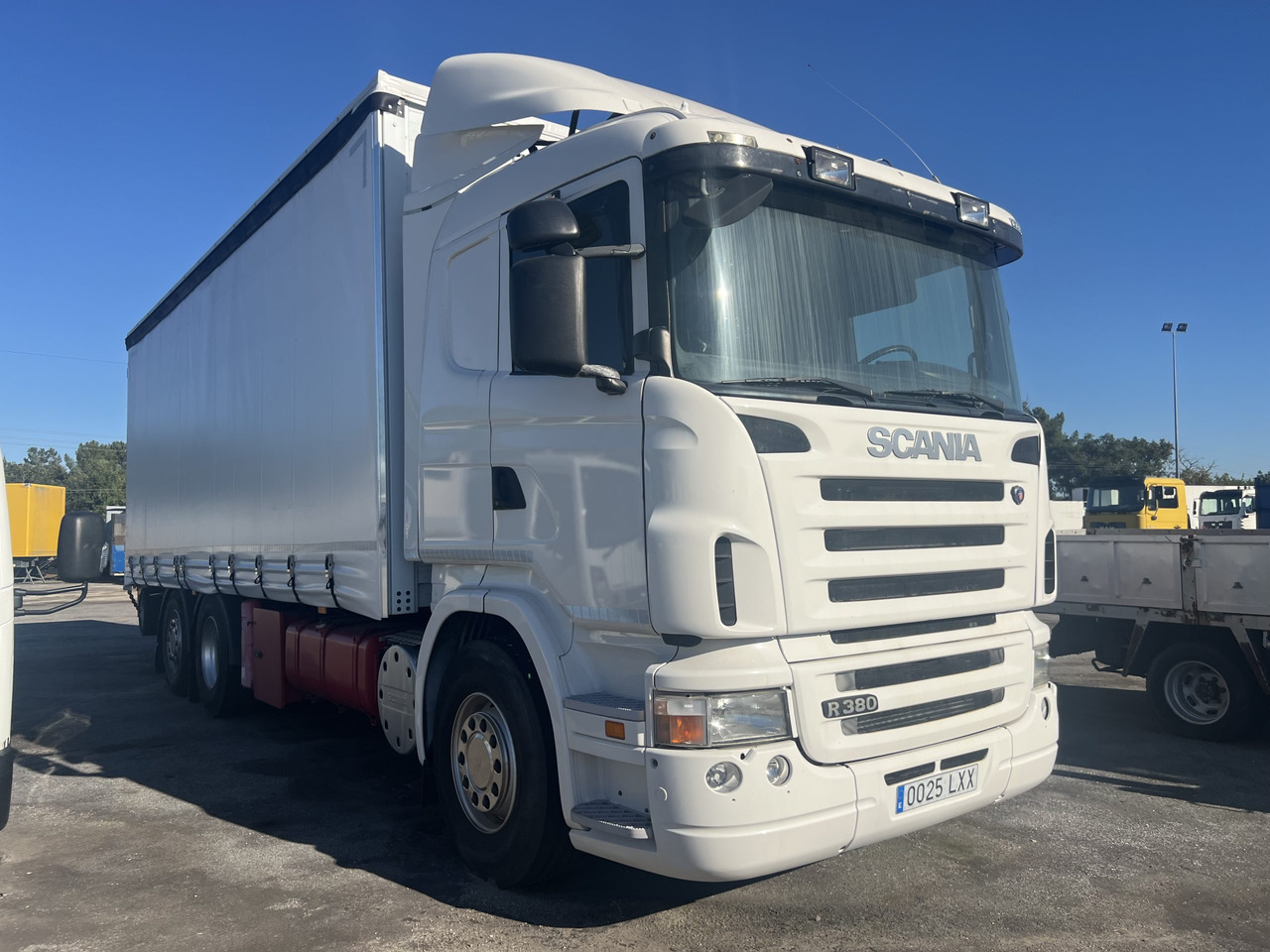 Curtain side truck CAMION SCANIA 380 CON CARRETILLA MOFFET M4: picture 8 Curtain side truck CAMION SCANIA 380 CON CARRETILLA MOFFET M4: picture 8