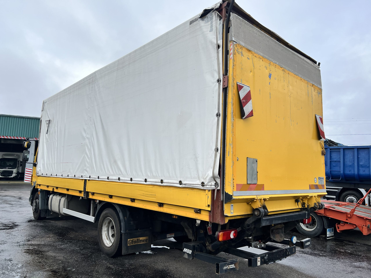 CAMION TAULINER DAF 55.250 - Curtain side truck: picture 4 CAMION TAULINER DAF 55.250 - Curtain side truck: picture 4