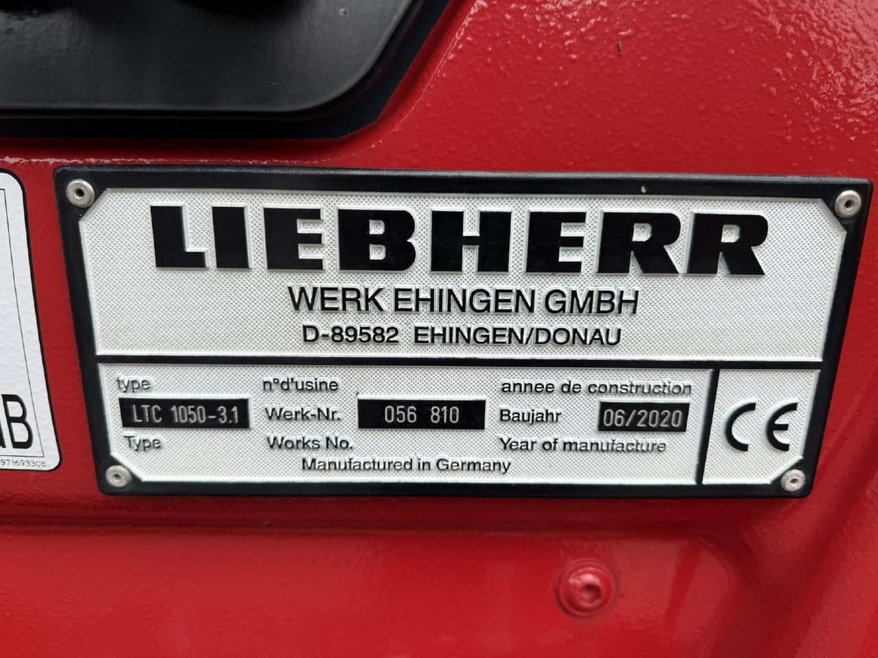 Mobile crane Liebherr LTC 1050-3.1 | VarioBase | Telematik: picture 11