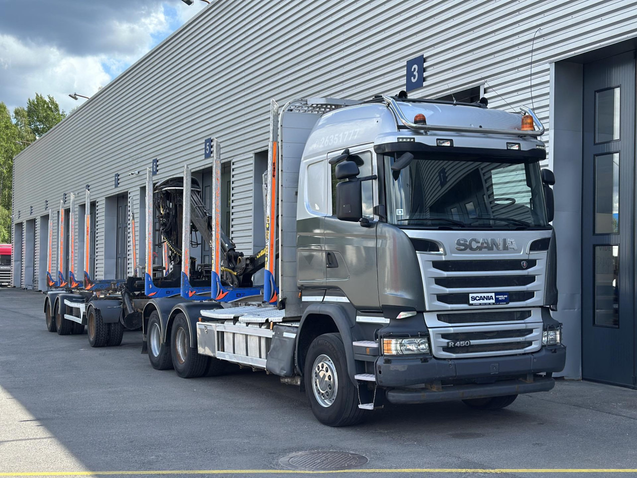 SCANIA R 450 CB6x4HHA - Cab chassis truck: picture 1 SCANIA R 450 CB6x4HHA - Cab chassis truck: picture 1