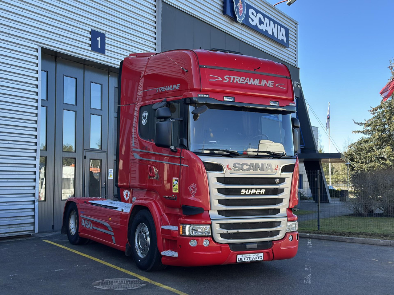 Tractor unit SCANIA R 450 LA4x2MNA: picture 1