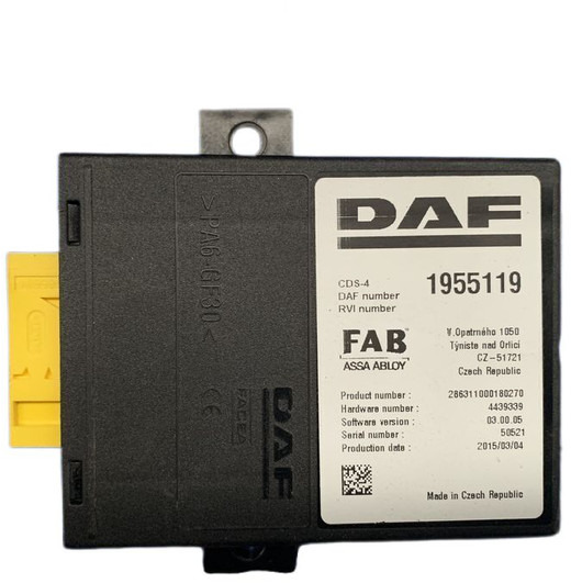 DAF 106 - ECU: picture 1 DAF 106 - ECU: picture 1