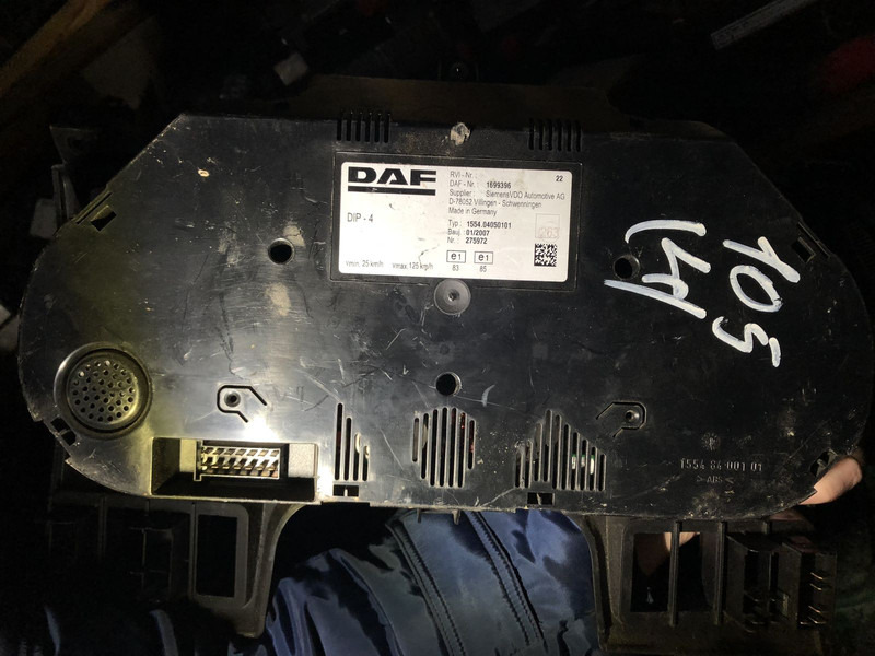 DAF XF 105 - Dashboard: picture 1 DAF XF 105 - Dashboard: picture 1