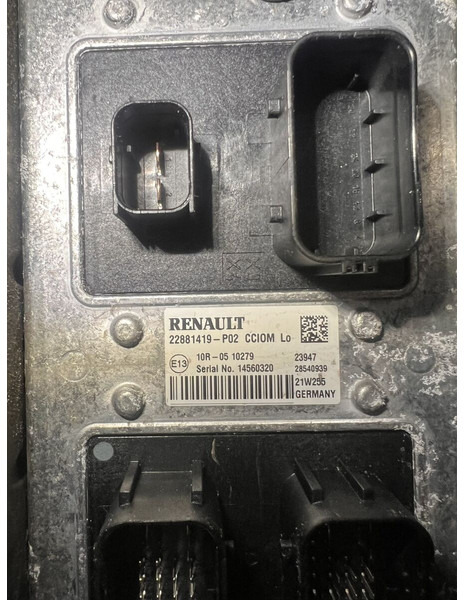 Renault CCIOM - ECU: picture 5 Renault CCIOM - ECU: picture 5