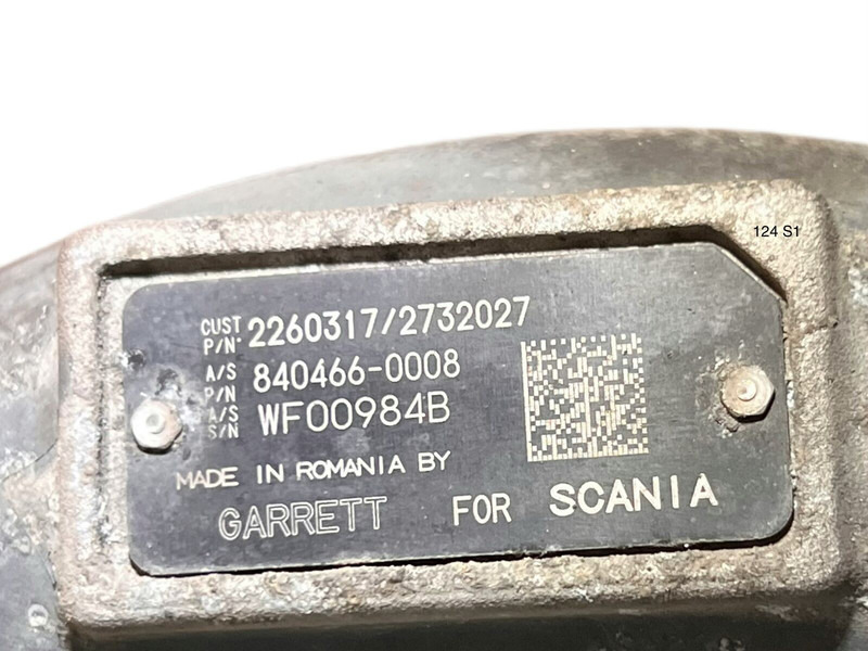 Scania Garrett - Turbo: picture 3 Scania Garrett - Turbo: picture 3