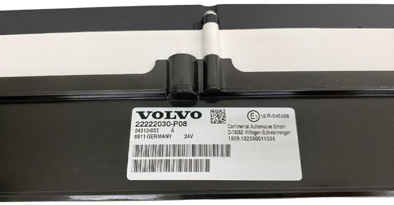 Volvo Euro 6 NEW - Dashboard: picture 3 Volvo Euro 6 NEW - Dashboard: picture 3