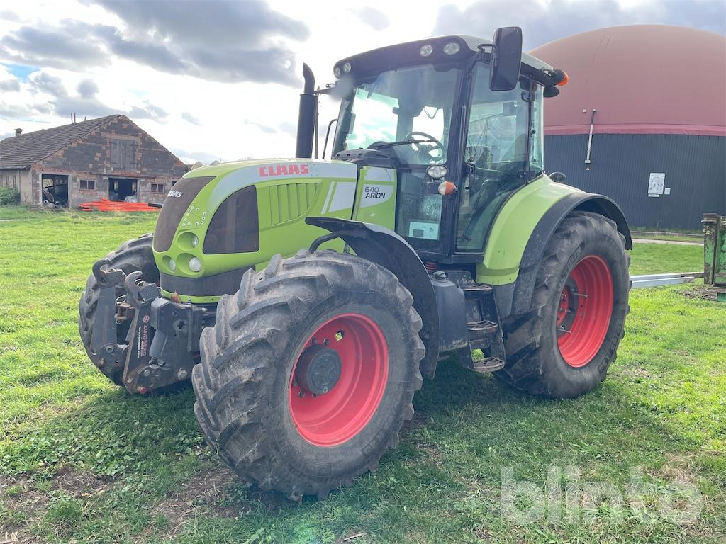 CLAAS Arion 640 (2010) - Farm tractor: picture 1 CLAAS Arion 640 (2010) - Farm tractor: picture 1
