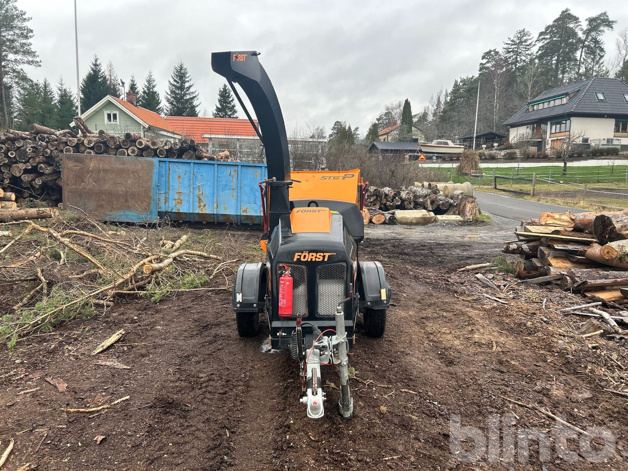 REDWOOD GLOBAL FÖRST ST6P 750 - Wood chipper: picture 2 REDWOOD GLOBAL FÖRST ST6P 750 - Wood chipper: picture 2