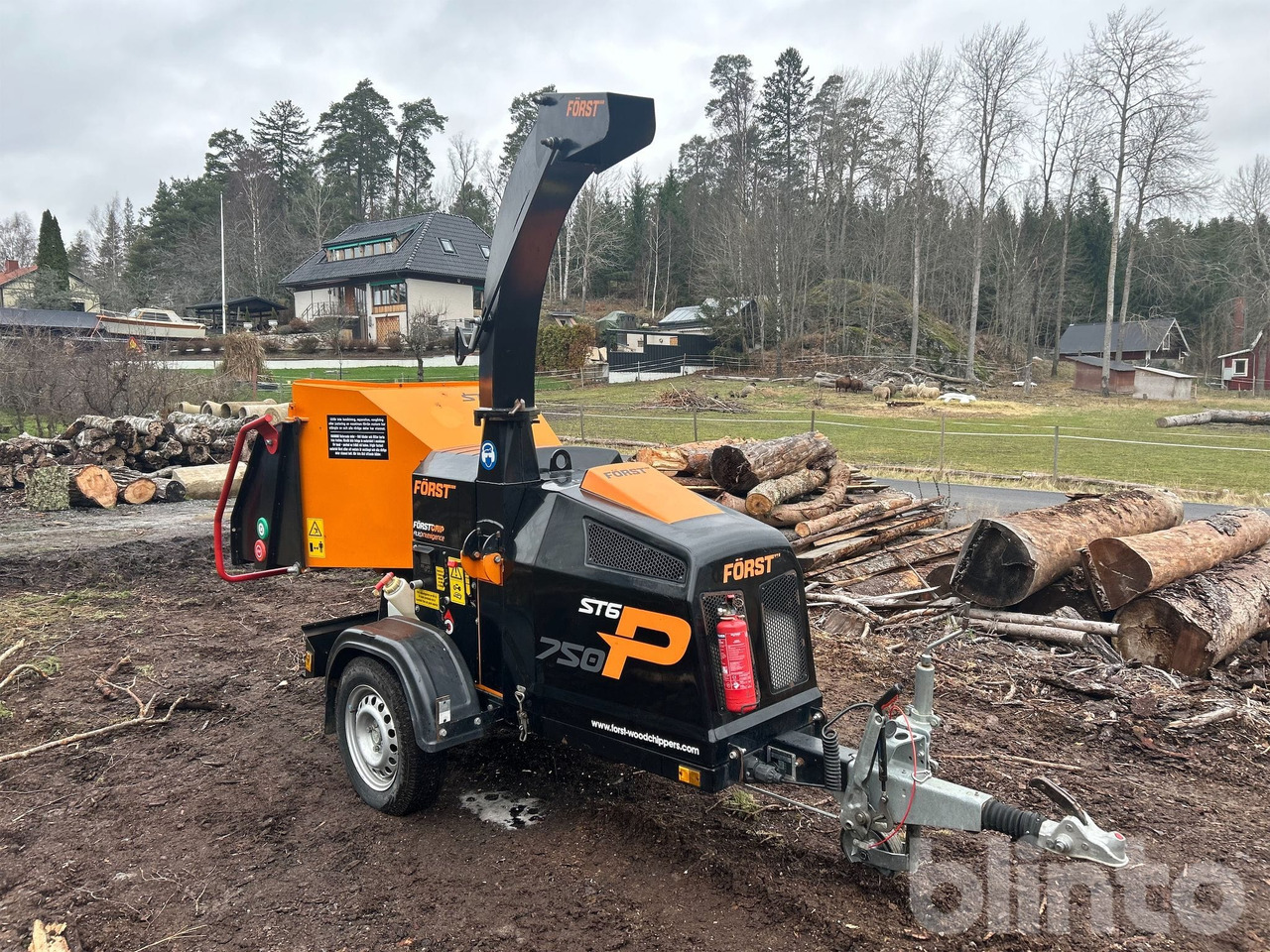 REDWOOD GLOBAL FÖRST ST6P 750 - Wood chipper: picture 3 REDWOOD GLOBAL FÖRST ST6P 750 - Wood chipper: picture 3