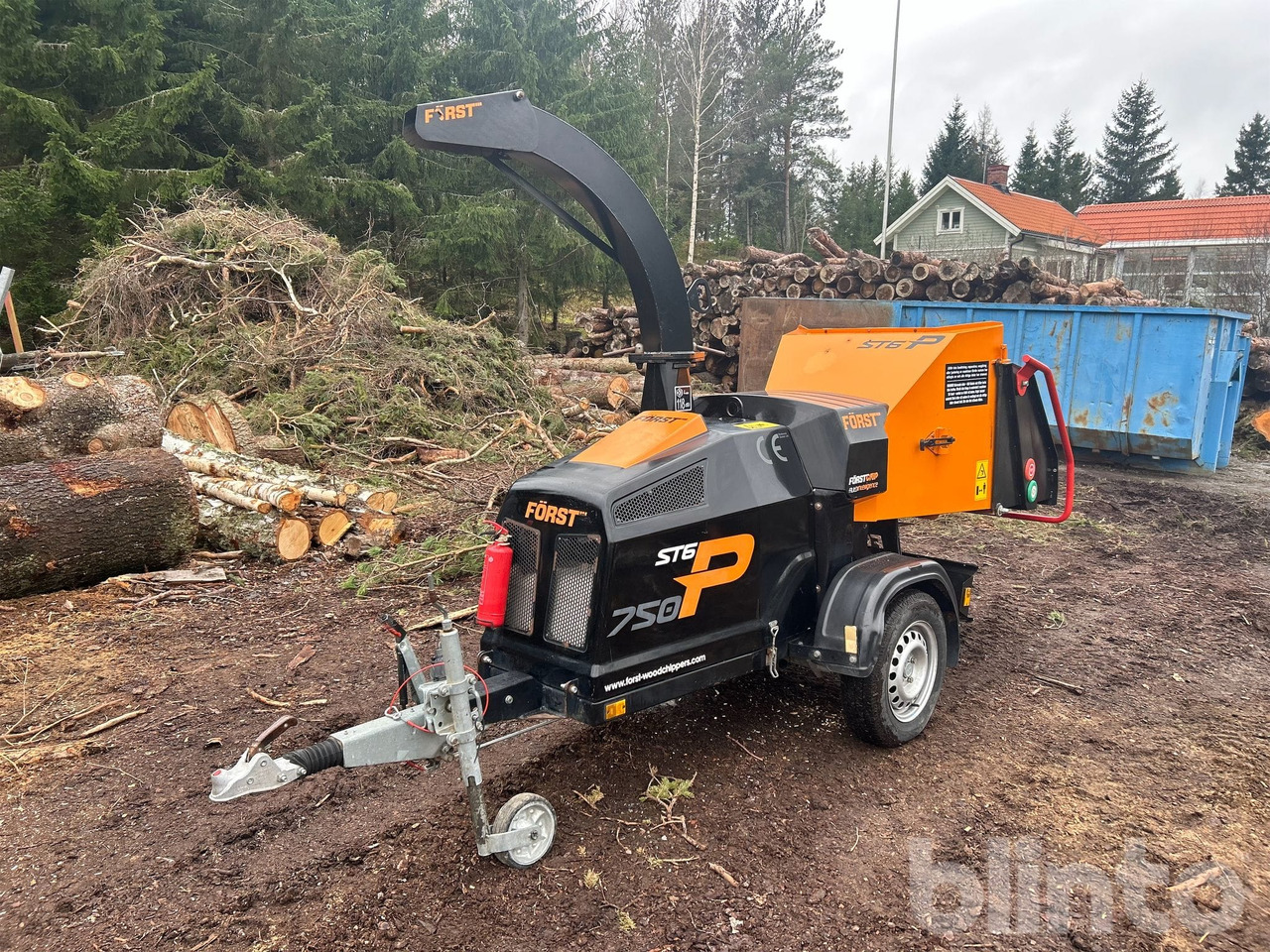 REDWOOD GLOBAL FÖRST ST6P 750 - Wood chipper: picture 1 REDWOOD GLOBAL FÖRST ST6P 750 - Wood chipper: picture 1