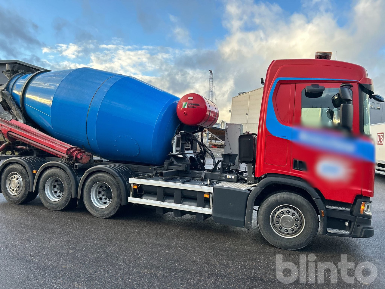 SCANIA R410B 8x4 Betongbil med Lastväxlare CNG Gas - Concrete mixer truck: picture 2 SCANIA R410B 8x4 Betongbil med Lastväxlare CNG Gas - Concrete mixer truck: picture 2