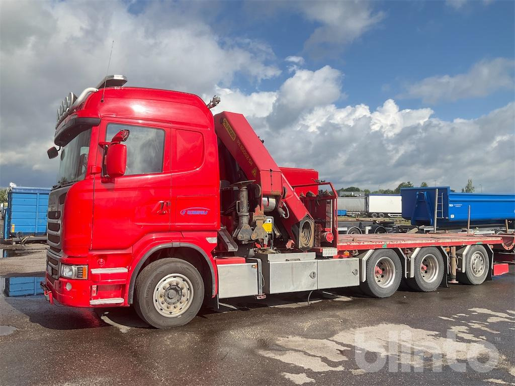 SCANIA R450 - Container transporter/ Swap body truck, Crane truck: picture 2 SCANIA R450 - Container transporter/ Swap body truck, Crane truck: picture 2